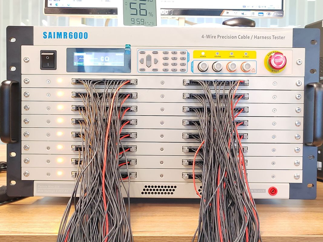 ワイヤーハーネス試験装置 中電圧型ハーネステスト機