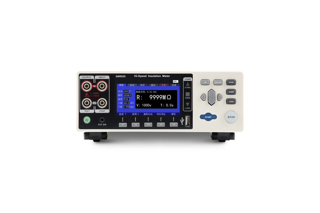 電気隔熱抵抗試験器 試験電圧 25V~1000V