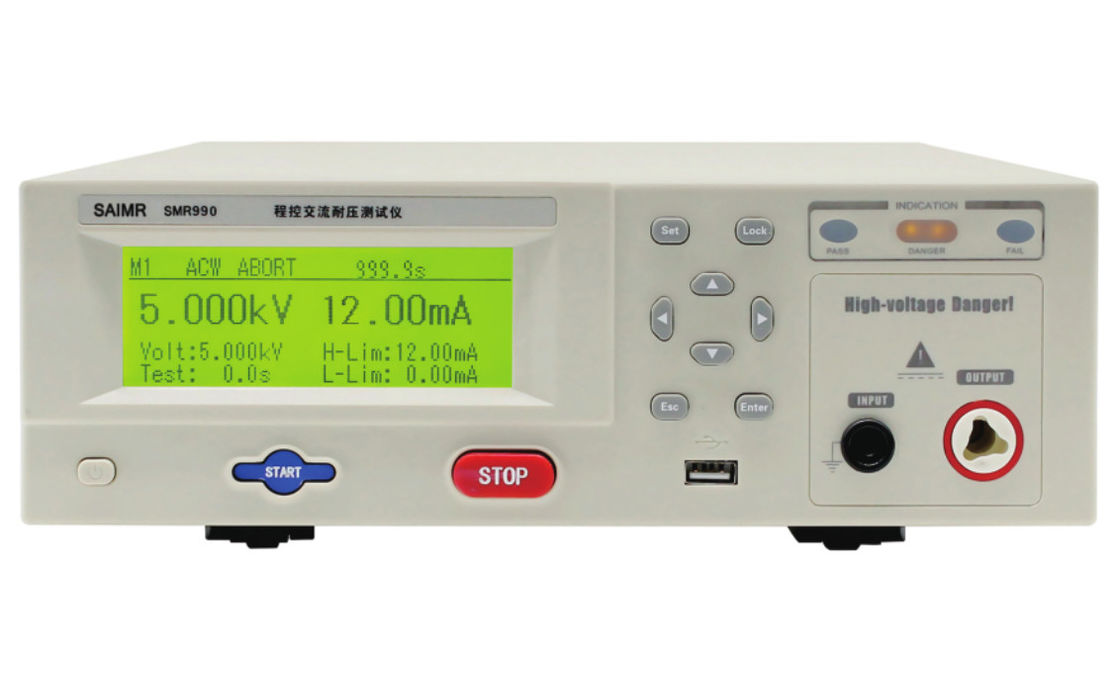 LCD ディスプレイ ヒポット 設備 隔熱 ヒポット I/O インターフェース付き 抵抗電圧 テスト