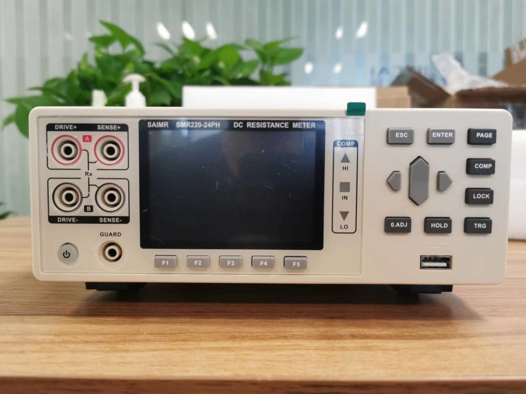 ポータブルバッテリー電圧テスト DC巻き込み抵抗テスト 0.1 マイクロオームから3.3 メガオーム