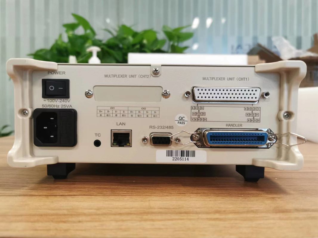 ポータブルバッテリー電圧テスト DC巻き込み抵抗テスト 0.1 マイクロオームから3.3 メガオーム